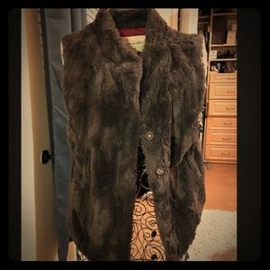 GORGEOUS faux fur vest !!!